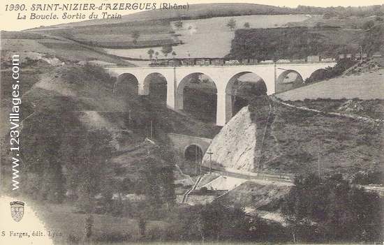 Carte postale de Saint-Nizier-d Azergues