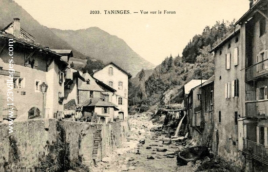 Carte postale de Taninges