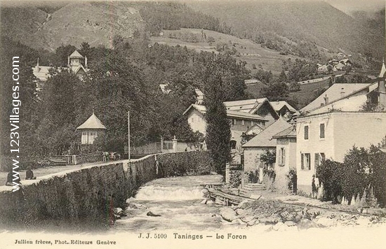 Carte postale de Taninges