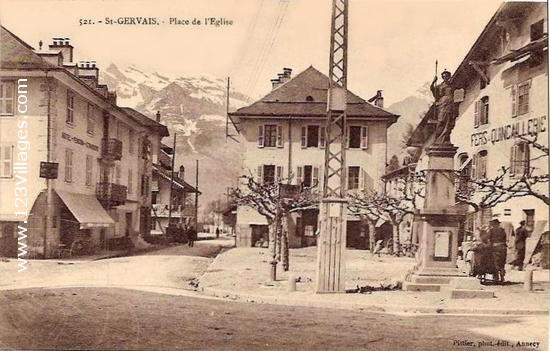 Carte postale de Saint-Gervais-les-Bains