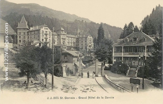 Carte postale de Saint-Gervais-les-Bains