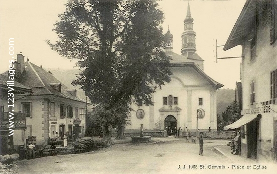 Carte postale de Saint-Gervais-les-Bains