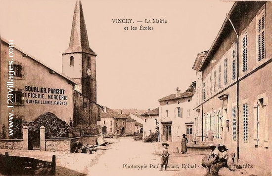 Carte postale de Vincey