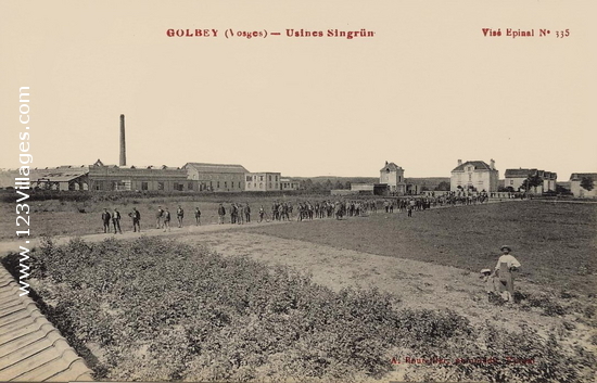 Carte postale de Golbey