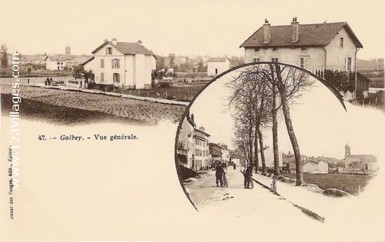 Carte postale de Golbey