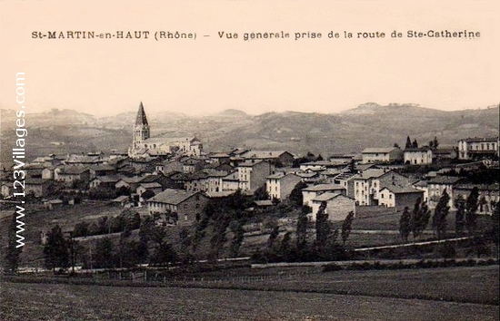 Carte postale de Saint-Martin-en-Haut