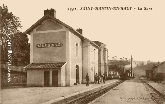 Carte postale de Saint-Martin-en-Haut