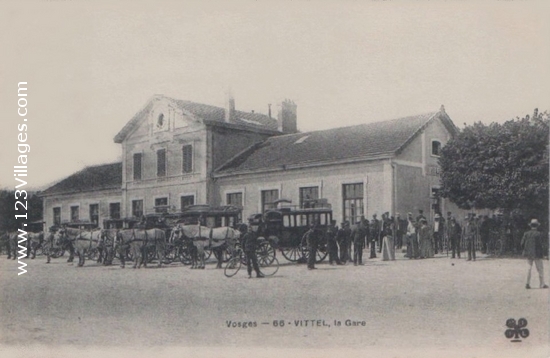 Carte postale de Vittel