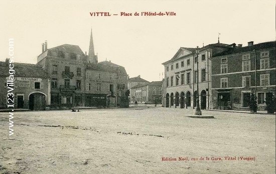 Carte postale de Vittel