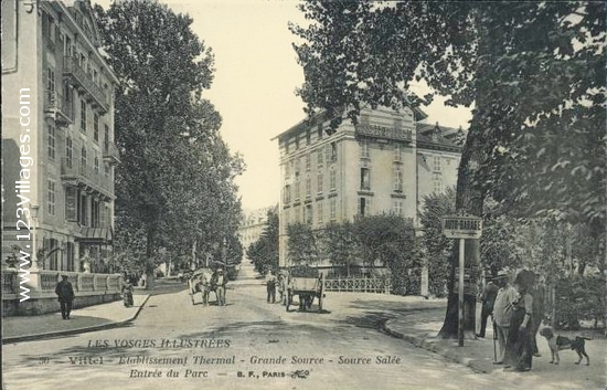 Carte postale de Vittel