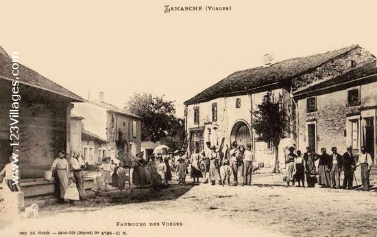 Carte postale de Lamarche