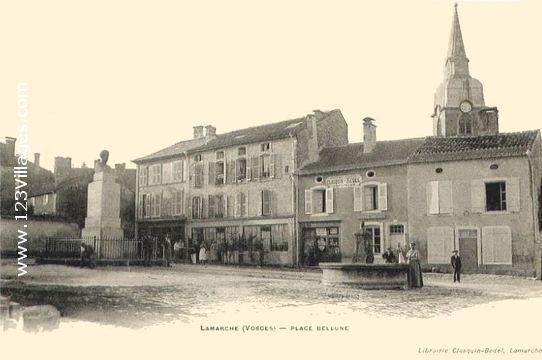 Carte postale de Lamarche