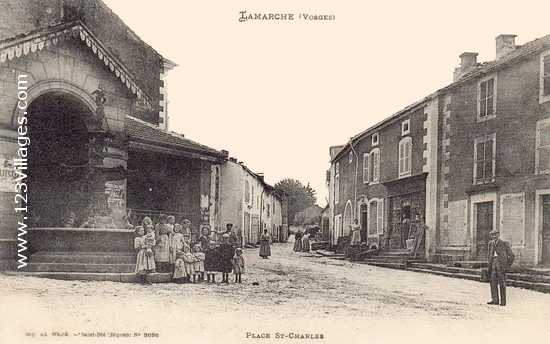 Carte postale de Lamarche