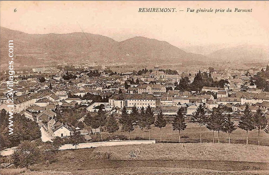 Carte postale de Remiremont