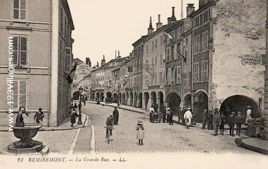 Carte postale de Remiremont