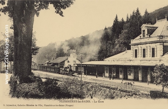 Carte postale de Plombières-les-Bains