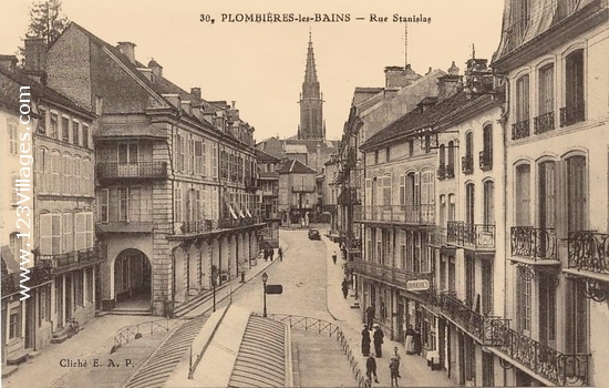 Carte postale de Plombières-les-Bains