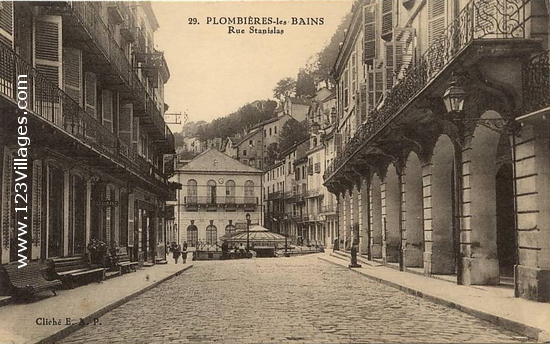 Carte postale de Plombières-les-Bains