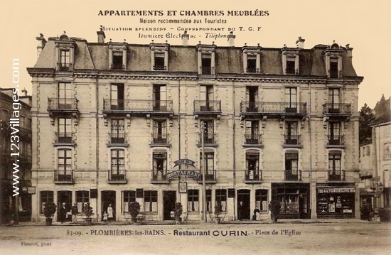 Carte postale de Plombières-les-Bains