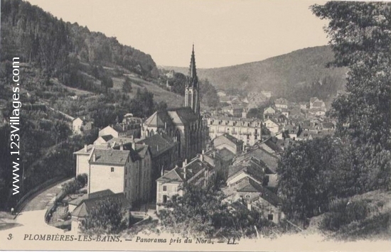 Carte postale de Plombières-les-Bains