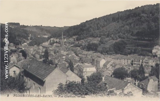 Carte postale de Plombières-les-Bains