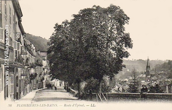 Carte postale de Plombières-les-Bains