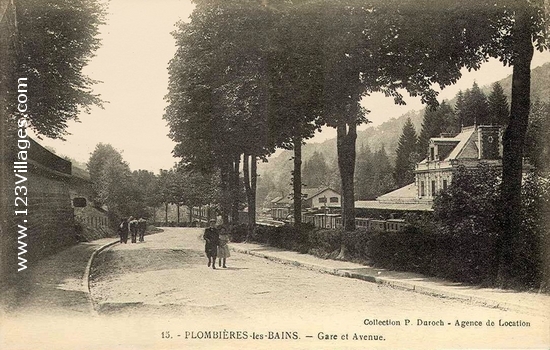 Carte postale de Plombières-les-Bains