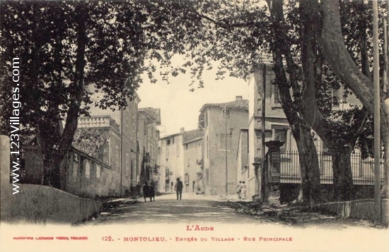 Carte postale de Montolieu