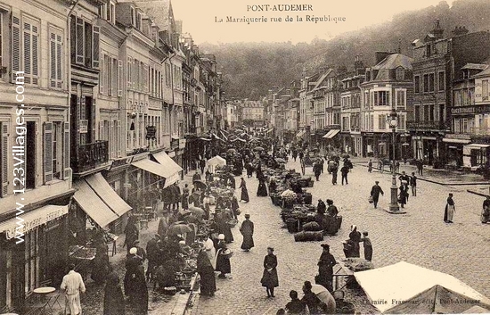 Carte postale de Pont-Audemer