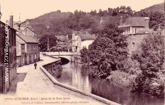 Carte postale de Pont-Audemer