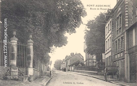 Carte postale de Pont-Audemer