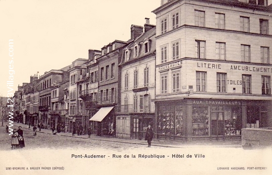 Carte postale de Pont-Audemer