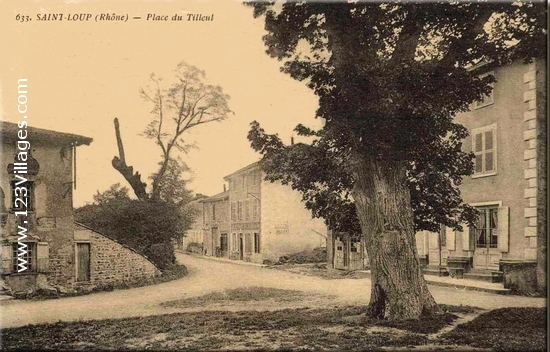 Carte postale de Saint-Loup