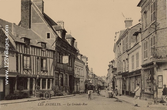 Carte postale de Andelys