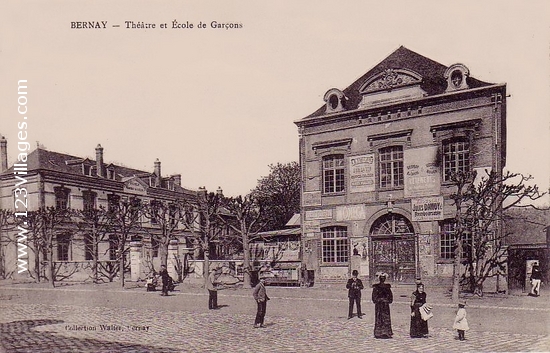 Carte postale de Bernay