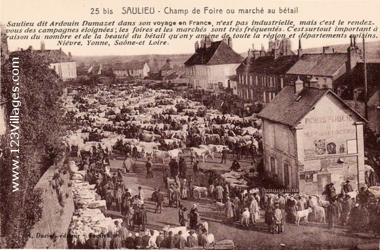 Carte postale de Saulieu