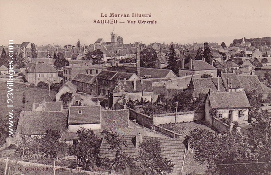 Carte postale de Saulieu