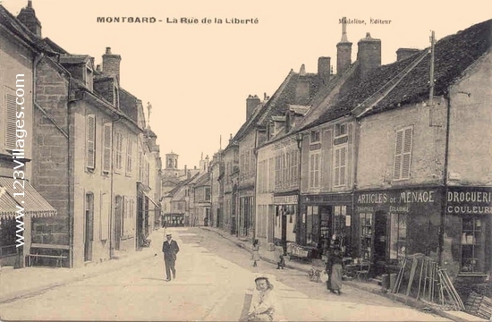 Carte postale de Montbard