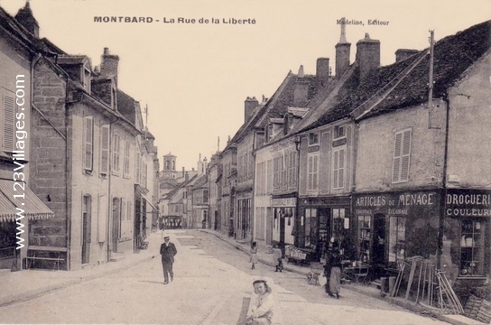 Carte postale de Montbard