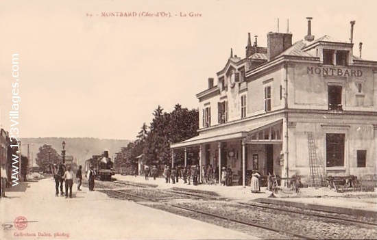 Carte postale de Montbard