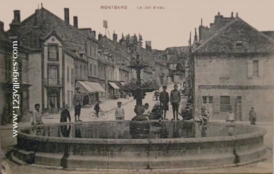 Carte postale de Montbard