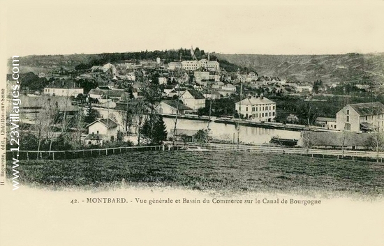 Carte postale de Montbard