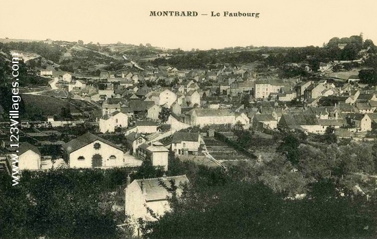 Carte postale de Montbard