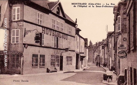 Carte postale de Montbard