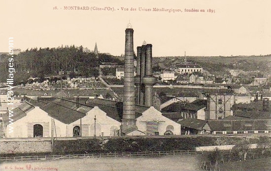 Carte postale de Montbard