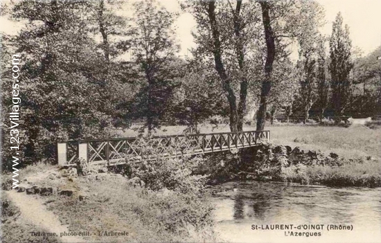 Carte postale de Saint-Laurent-d Oingt