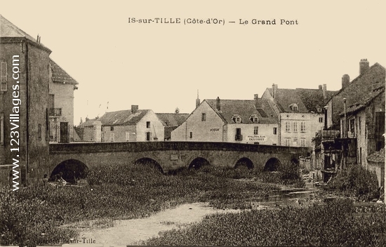 Carte postale de Is-sur-Tille