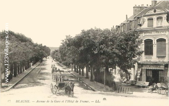 Carte postale de Beaune