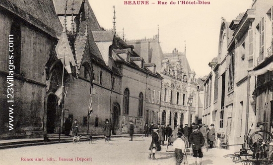 Carte postale de Beaune