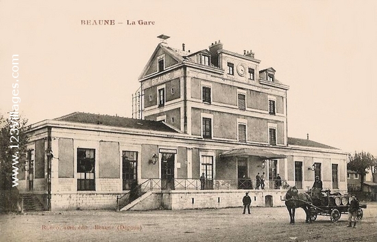 Carte postale de Beaune